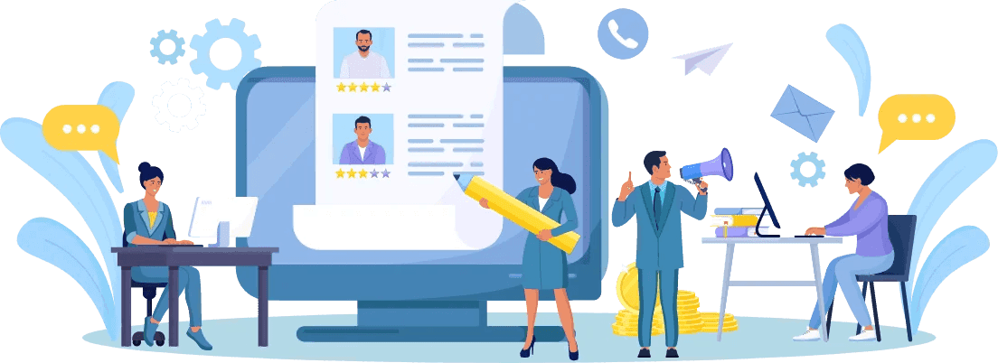 Digital Marketing Banner showcasing social media and SEO services