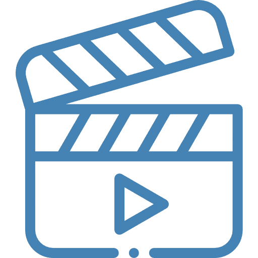 Icon representing the service: Visual Media Creation, which offers Motion Writer creates engaging videos that transform your brand’s story into a dynamic experience, combining powerful storytelling and memorable creativity to connect with your audience.