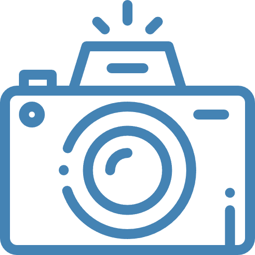 Icon representing the service: Photography, which offers Motion Writer clicks amazing product and fashion photos & videos that tell your brand’s unforgettable story and create lasting impressions.